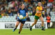 16 July 2023; Orlagh Nolan of Dublin during the TG4 LGFA All-Ireland Senior Championship Quarter-Final match between Donegal and Dublin at MacCumhaill Park in Ballybofey, Donegal. Photo by Ramsey Cardy/Sportsfile