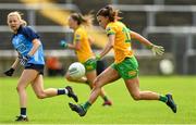 16 July 2023; Niamh Hegarty of Donegal during the TG4 LGFA All-Ireland Senior Championship Quarter-Final match between Donegal and Dublin at MacCumhaill Park in Ballybofey, Donegal. Photo by Ramsey Cardy/Sportsfile