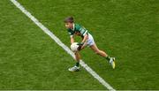 16 July 2023; Aidan Longmore, St Patrick's N.S., Glencullen, Dublin, representing Kerry, during the INTO Cumann na mBunscol GAA Respect Exhibition Go Games at the GAA Football All-Ireland Senior Championship Semi-Final match between Derry and Kerry at Croke Park in Dublin. Photo by Daire Brennan/Sportsfile