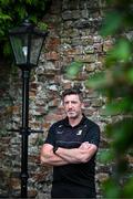 17 July 2023; Manager Derek Lyng poses for a portrait at a Kilkenny media conference at Langton House Hotel in Kilkenny ahead of the All-Ireland Senior Hurling Championship Final. Photo by Piaras Ó Mídheach/Sportsfile