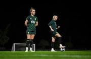 17 July 2023; Claire O'Riordan during a Republic of Ireland training session at Meakin Park in Brisbane, Australia, ahead of the start of the FIFA Women's World Cup 2023. Photo by Stephen McCarthy/Sportsfile