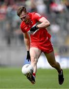 16 July 2023; Ethan Doherty of Derry during the GAA Football All-Ireland Senior Championship Semi-Final match between Derry and Kerry at Croke Park in Dublin. Photo by Piaras Ó Mídheach/Sportsfile