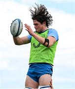 17 July 2023; Alex Soroka during a Leinster rugby squad training and gym session at Wicklow RFC in Wicklow. Photo by Brendan Moran/Sportsfile