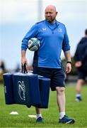 17 July 2023; Senior kitman Jim Bastick during a Leinster rugby squad training and gym session at Wicklow RFC in Wicklow. Photo by Brendan Moran/Sportsfile