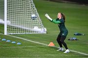 18 July 2023; Goalkeeper Courtney Brosnan during a Republic of Ireland training session at Meakin Park in Brisbane, Australia, ahead of the start of the FIFA Women's World Cup 2023. Photo by Stephen McCarthy/Sportsfile