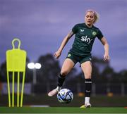 18 July 2023; Denise O'Sullivan during a Republic of Ireland training session at Meakin Park in Brisbane, Australia, ahead of the start of the FIFA Women's World Cup 2023. Photo by Stephen McCarthy/Sportsfile