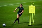 18 July 2023; Niamh Fahey during a Republic of Ireland training session at Meakin Park in Brisbane, Australia, ahead of the start of the FIFA Women's World Cup 2023. Photo by Stephen McCarthy/Sportsfile