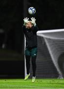 18 July 2023; Goalkeeper Grace Moloney during a Republic of Ireland training session at Meakin Park in Brisbane, Australia, ahead of the start of the FIFA Women's World Cup 2023. Photo by Stephen McCarthy/Sportsfile