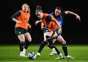 18 July 2023; Claire O'Riordan and Áine O'Gorman, right, during a Republic of Ireland training session at Meakin Park in Brisbane, Australia, ahead of the start of the FIFA Women's World Cup 2023. Photo by Stephen McCarthy/Sportsfile