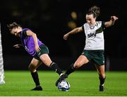 18 July 2023; Ciara Grant and Sinead Farrelly, left, during a Republic of Ireland training session at Meakin Park in Brisbane, Australia, ahead of the start of the FIFA Women's World Cup 2023. Photo by Stephen McCarthy/Sportsfile
