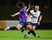 18 July 2023; Marissa Sheva and Ciara Grant, right, during a Republic of Ireland training session at Meakin Park in Brisbane, Australia, ahead of the start of the FIFA Women's World Cup 2023. Photo by Stephen McCarthy/Sportsfile