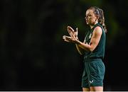18 July 2023; Katie McCabe during a Republic of Ireland training session at Meakin Park in Brisbane, Australia, ahead of the start of the FIFA Women's World Cup 2023. Photo by Stephen McCarthy/Sportsfile