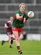 15 July 2023; Fiona McHale of Mayo during the TG4 Ladies Football All-Ireland Senior Championship quarter-final match between Galway and Mayo at Pearse Stadium in Galway. Photo by Sam Barnes/Sportsfile