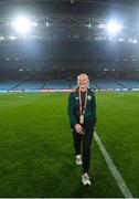 19 July 2023; Courtney Brosnan during a Republic of Ireland stadium familiarisation at Stadium Australia in Sydney, Australia. Photo by Stephen McCarthy/Sportsfile