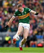 16 July 2023; Jason Foley of Kerry during the GAA Football All-Ireland Senior Championship Semi-Final match between Derry and Kerry at Croke Park in Dublin. Photo by Brendan Moran/Sportsfile