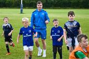 19 July 2023; Leinster player Luke McGrath during a Bank of Ireland Leinster Rugby Summer Camp at Portlaoise RFC in Laois. Photo by Piaras Ó Mídheach/Sportsfile