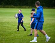 19 July 2023; Paddy O'Connor during a Bank of Ireland Leinster Rugby Summer Camp at Portlaoise RFC in Laois. Photo by Piaras Ó Mídheach/Sportsfile