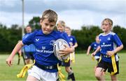 19 July 2023; Finn Byrne during a Bank of Ireland Leinster Rugby Summer Camp at Portlaoise RFC in Laois. Photo by Piaras Ó Mídheach/Sportsfile