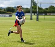 19 July 2023; Rebecca Peake during a Bank of Ireland Leinster Rugby Summer Camp at Portlaoise RFC in Laois. Photo by Piaras Ó Mídheach/Sportsfile