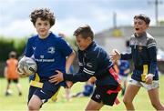 19 July 2023; Noah Doran in possession during a Bank of Ireland Leinster Rugby Summer Camp at Portlaoise RFC in Laois. Photo by Piaras Ó Mídheach/Sportsfile