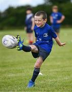 19 July 2023; Toby Bradley during a Bank of Ireland Leinster Rugby Summer Camp at Portlaoise RFC in Laois. Photo by Piaras Ó Mídheach/Sportsfile