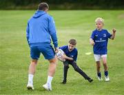 19 July 2023; Action during a Bank of Ireland Leinster Rugby Summer Camp at Portlaoise RFC in Laois. Photo by Piaras Ó Mídheach/Sportsfile