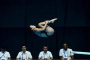 20 July 2023; Clare Cryan of Ireland competes in the Womens 3m Springboard preliminares during day seven of the 2023 World Aquatics Championships at Fukuoka Prefectural Pool in Fukuoka, Japan. Photo by Ian MacNicol/Sportsfile