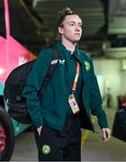 20 July 2023; Claire O'Riordan of Republic of Ireland arrives before the FIFA Women's World Cup 2023 Group B match between Australia and Republic of Ireland at Stadium Australia in Sydney, Australia. Photo by Stephen McCarthy/Sportsfile