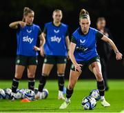 21 July 2023; Claire O'Riordan during a Republic of Ireland training session at Meakin Park in Brisbane, Australia, ahead of their second Group B match of the FIFA Women's World Cup 2023, against Canada. Photo by Stephen McCarthy/Sportsfile
