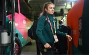 20 July 2023; Republic of Ireland goalkeeper Grace Moloney arrives for the FIFA Women's World Cup 2023 Group B match between Australia and Republic of Ireland at Stadium Australia in Sydney, Australia. Photo by Stephen McCarthy/Sportsfile