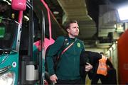20 July 2023; Republic of Ireland assistant manager Tom Elmes arrives for the FIFA Women's World Cup 2023 Group B match between Australia and Republic of Ireland at Stadium Australia in Sydney, Australia. Photo by Stephen McCarthy/Sportsfile