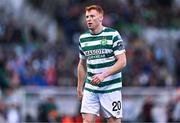 11 July 2023; Rory Gaffney of Shamrock Rovers during the UEFA Champions League First Qualifying Round 1st Leg match between Shamrock Rovers and Breidablik at Tallaght Stadium in Dublin. Photo by Ben McShane/Sportsfile