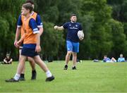 21 July 2023; Coach Seán Dunne during the Leinster Rugby School of Excellence at The King's Hospital in Dublin. Photo by Piaras Ó Mídheach/Sportsfile