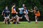 21 July 2023; Aidan Lanigan during the Leinster Rugby School of Excellence at The King's Hospital in Dublin. Photo by Piaras Ó Mídheach/Sportsfile