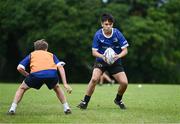 21 July 2023; Kean Moran during the Leinster Rugby School of Excellence at The King's Hospital in Dublin. Photo by Piaras Ó Mídheach/Sportsfile