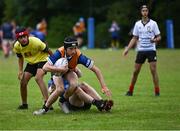 21 July 2023; Participants during the Leinster Rugby School of Excellence at The King's Hospital in Dublin. Photo by Piaras Ó Mídheach/Sportsfile