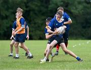 21 July 2023; Participants during the Leinster Rugby School of Excellence at The King's Hospital in Dublin. Photo by Piaras Ó Mídheach/Sportsfile