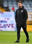 21 July 2023; Sligo Rovers head coach John Russell before the Sports Direct Men’s FAI Cup First Round match between Drogheda United and Sligo Rovers at Weavers Park in Drogheda, Louth. Photo by Ben McShane/Sportsfile