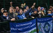 21 July 2023; Finn Harps supporters celebrate after the Sports Direct Men’s FAI Cup First Round match between Kilbarrack United and Finn Harps at White Heart Lane in Kilbarrack, Dublin. Photo by David Fitzgerald/Sportsfile