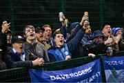 21 July 2023; Finn Harps supporters celebrate after the Sports Direct Men’s FAI Cup First Round match between Kilbarrack United and Finn Harps at White Heart Lane in Kilbarrack, Dublin. Photo by David Fitzgerald/Sportsfile