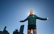 22 July 2023; Abbie Larkin poses for a portrait at River Quay Green South Bank in Brisbane, Australia, ahead of their second Group B match of the FIFA Women's World Cup 2023, against Canada. Photo by Stephen McCarthy/Sportsfile