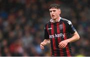 21 July 2023; James McManus of Bohemians during the Sports Direct Men’s FAI Cup First Round match between Bohemians and Shelbourne at Dalymount Park in Dublin. Photo by Seb Daly/Sportsfile