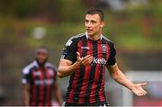 21 July 2023; Kacper Radkowski of Bohemians during the Sports Direct Men’s FAI Cup First Round match between Bohemians and Shelbourne at Dalymount Park in Dublin. Photo by Seb Daly/Sportsfile