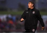 21 July 2023; Bohemians manager Declan Devine during the Sports Direct Men’s FAI Cup First Round match between Bohemians and Shelbourne at Dalymount Park in Dublin. Photo by John Sheridan/Sportsfile