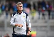 15 July 2023; Meath manager Colm O'Rourke during the Tailteann Cup Final match between Down and Meath at Croke Park in Dublin. Photo by Ramsey Cardy/Sportsfile