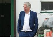 22 July 2023; Former Chief Executive Officer of the FAI John Delaney in attendance during the Sports Direct Men’s FAI Cup First Round match between St. Michael’s and Waterford at Cooke Park in Tipperary. Photo by Michael P Ryan/Sportsfile