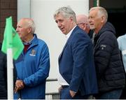 22 July 2023; Former Chief Executive Officer of the FAI John Delaney in attendance during the Sports Direct Men’s FAI Cup First Round match between St. Michael’s and Waterford at Cooke Park in Tipperary. Photo by Michael P Ryan/Sportsfile