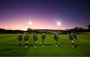 23 July 2023; Players during a Republic of Ireland training session at Dorrien Gardens in Perth, Australia, ahead of their second Group B match of the FIFA Women's World Cup 2023, against Canada. Photo by Stephen McCarthy/Sportsfile