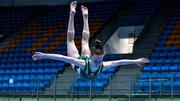 23 July 2023; Mimi Moloney of Ireland during a training session at the 2023 Summer European Youth Olympic Festival at Ice Rink Hall in Maribor, Slovenia. Photo by Tyler Miller/Sportsfile