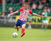 22 July 2023; William Armshaw of Treaty United during the Sports Direct Men’s FAI Cup First Round match between Treaty United and Cork City at Markets Field in Limerick. Photo by Michael P Ryan/Sportsfile